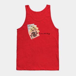 king cards colorfull Tank Top